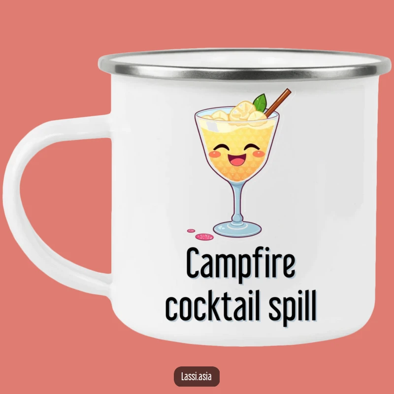 Funny Cocktail Adventure Mug: Durable Camping Mug for Cheers, Perfect Funny Gift