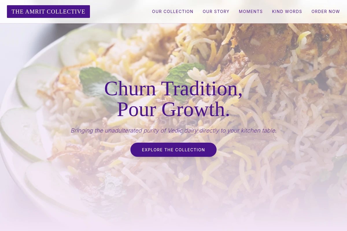 Dairy Indian Food