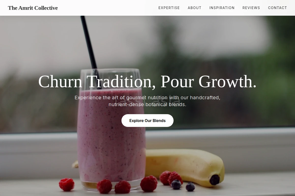 Gourmet Smoothie Shop
