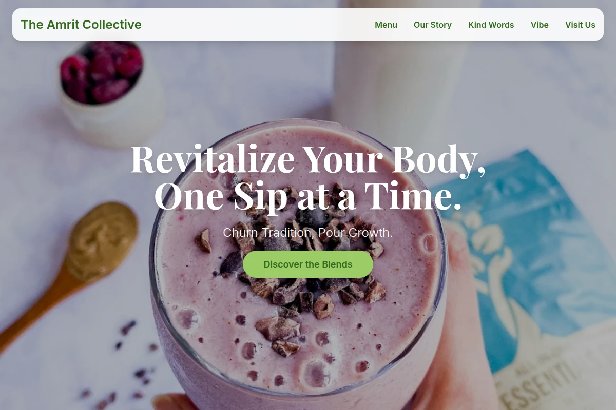 Nutrition Smoothie Shop
