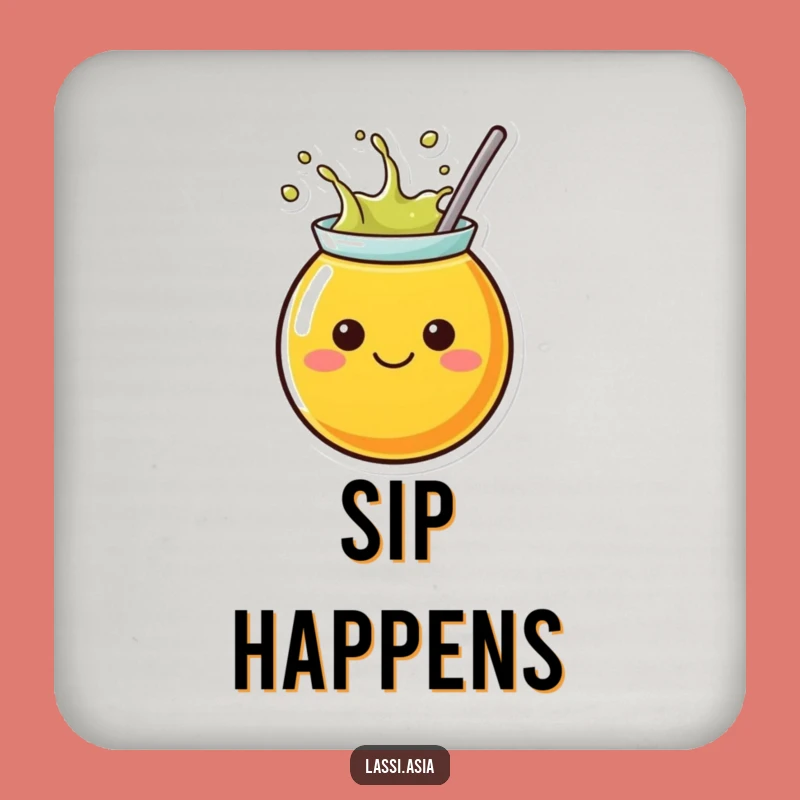 Funny Juice Splash Coaster: Hilarious Protection for Your Surfaces