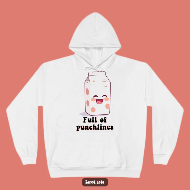 Funny Milk Carton Hoodie: Cozy Laughing Design, Ultimate Funny Gift Hoodie