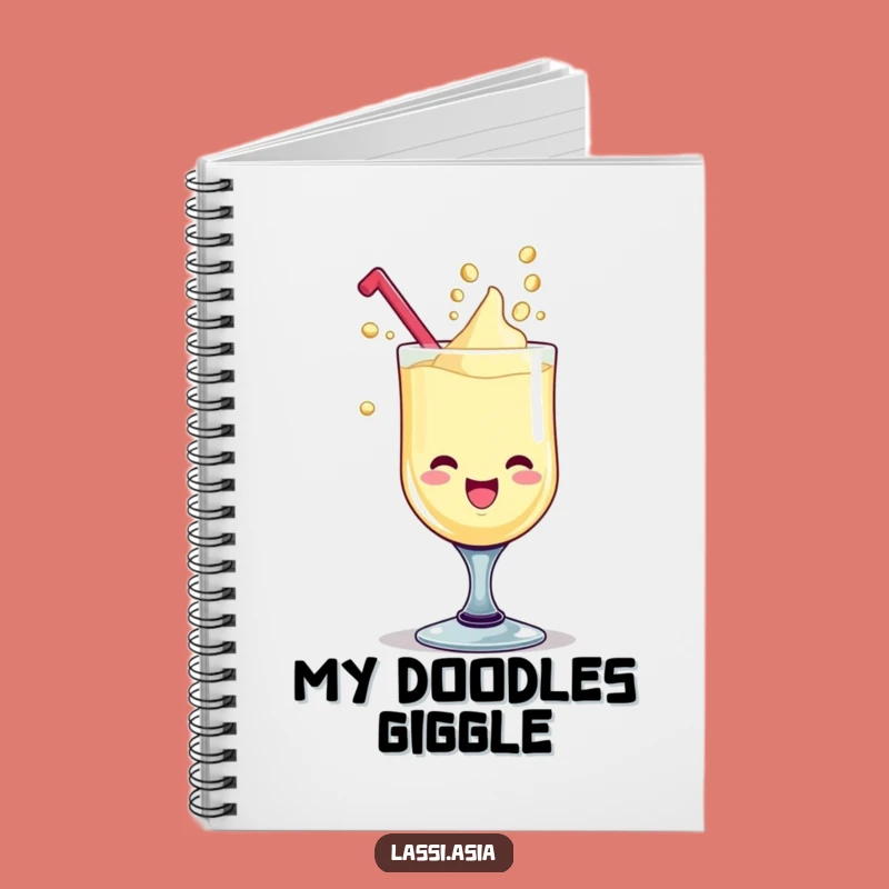 Funny Lassi Goblet Notebook: Jot Down Fun Notes, Perfect Funny Gift Notebook