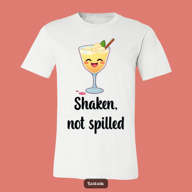 Funny Glitter Cocktail T-Shirt: Laughing Party Drink Humor, Perfect Funny Gift