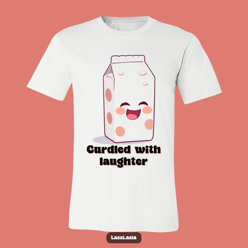 Funny Milk Carton T-Shirt: Laughing Joke Character Tee, Great Funny Gift